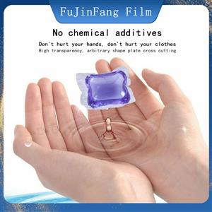 Laundry beads water-soluble packaging film gold thickness 0.076mm tap water soluble