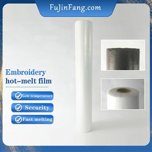 Clear lines support customized leather embroidery film