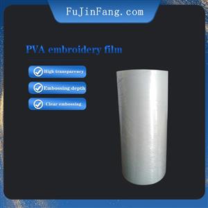 New non-toxic instant computerized embroidery water-soluble film